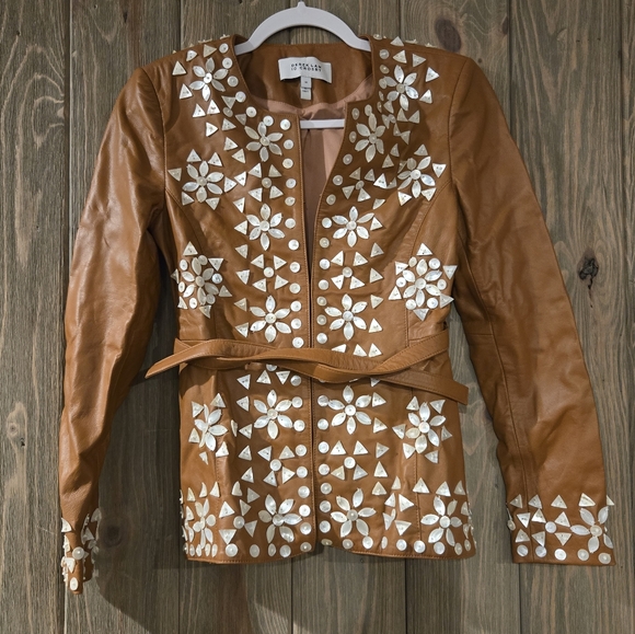 Designer leather jacket - Picture 5 of 8